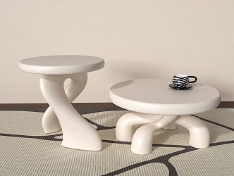 Side Table Coffee Table 3d model