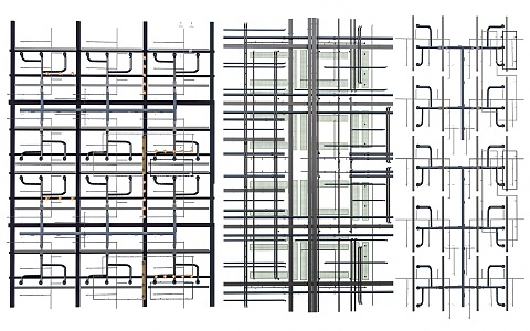 Industrial LOFT Duct Ceiling Air Conditioning Duct Chandelier Shaped Ceiling 3d model