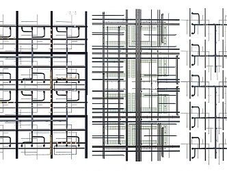 Industrial LOFT Duct Ceiling Air Conditioning Duct Chandelier Shaped Ceiling 3d model