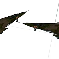 Two Camouflage Fighter Jets With Red Star Emblems And Number 80 In Flight
