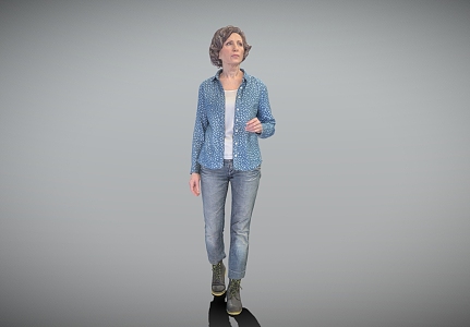 Casual Ladies Daily Wear 3d model