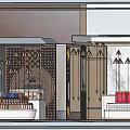 Modern Tobacco And Alcohol Store Exterior With Signage Display Windows And Interior Shelves