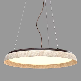 Nordic Simple Chandelier Simple Chandelier 3d model