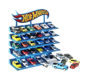 Modern toy car children's car toy combination 3d model