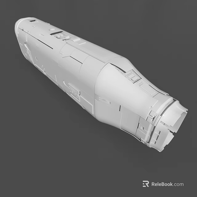 Industrial Equipment Metal Structure With Mechanical Components And Engineering Design 3d model 