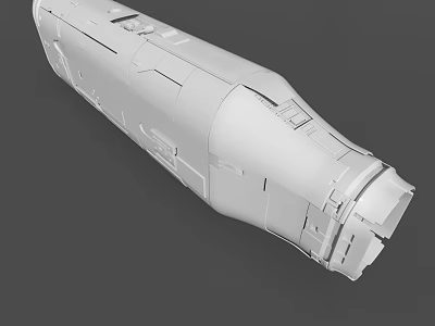 Industrial Equipment Metal Structure With Mechanical Components And Engineering Design 3d model