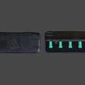 Sci-Fi Military Container 3d model