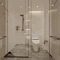 Hotel Room Modern Design With King Size Bed White Bedding And Wooden Flooring