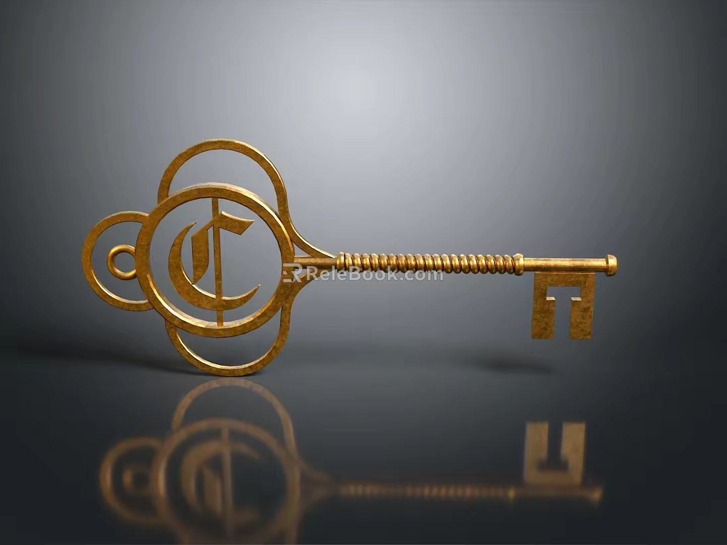Key Door Key Gold Key Silver Key Ancient Key Cartoon Key Animation Key Realistic 3d model