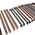 Modern handle 3d model