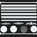 Gypsum Cornice Molding Various Decorative Designs With Ornate Patterns And Circular Rosettes
