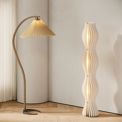 Modern Floor Lamps With Different Stylish Designs 3d model