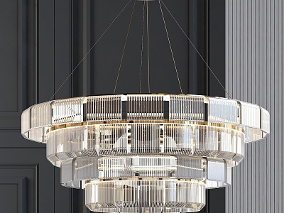 Decorative crystal lamp art chandelier model