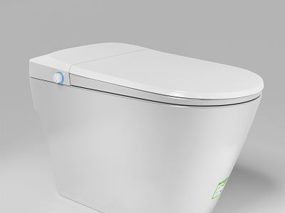 Modern toilet 3d model