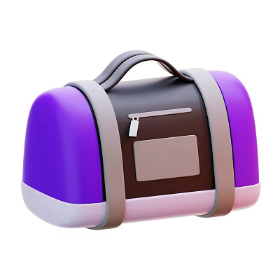 Elegant Ornament Decor Set With Colorful Ceramic And Metal Accents For Home 3d model