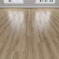 Sleek Natural Light Wood Flooring With Herringbone Pattern And Straight Plank Design