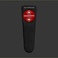 Professional Black Rubber Tool Handle With Ergonomic Design And Red Circular Logo