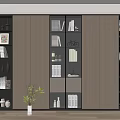 Home bookcase 3d model