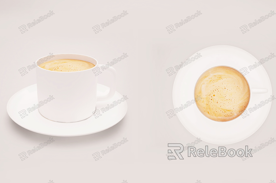 Modern Cup Coffee Tableware Tea Cup model