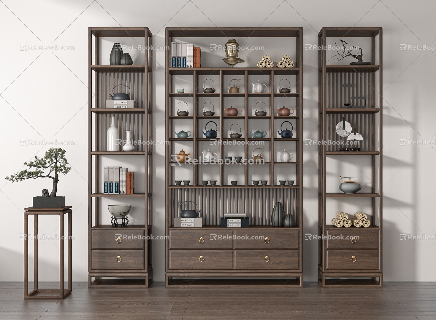 New Chinese Antique Rack 3d model