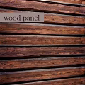 Rustic Wood Panel Wall with Natural Grain Texture and Horizontal Wooden Planks