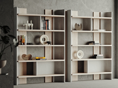 Modern Bookshelf Bookcase model