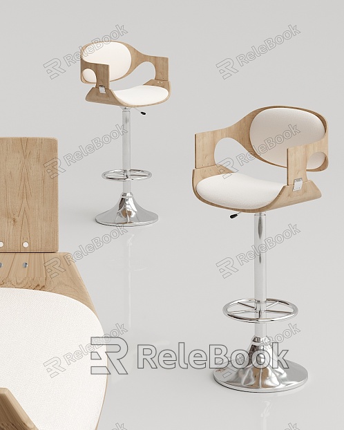 Modern Bar Chair model