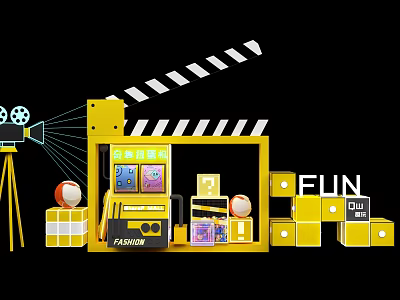 Modern Beauty Chen 3d model