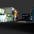 Lynk & Co 01 New Urban Functional SUV Showcase At Shanghai Auto Show