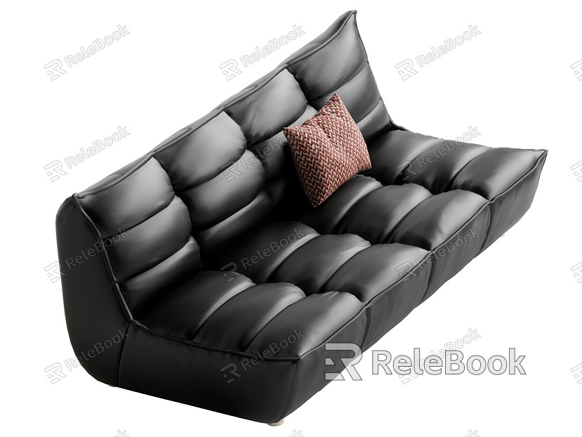 Middle-style multiplayer sofa model