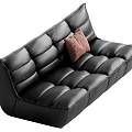 Middle-style multiplayer sofa 3d model