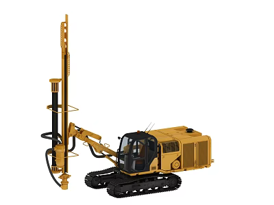 Modern engineering vehicle machinery 3d model