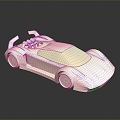 Modern Toy Car Car Car Toy Toy Car 3d model