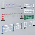 Public Facility Guardrails With Multiple Colors And Diverse Safety Designs For Public Areas