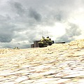 Tank Animation Scene Tank Track Animation Meadow Wasteland Snowland Woods Military Animation Battle Scene War Animation Armored Vehicle Animation 3d model