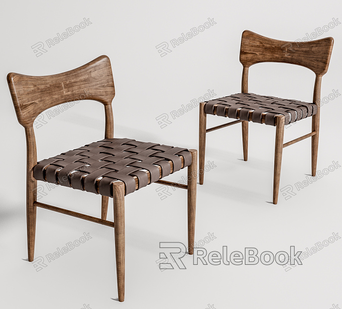 Modern Dining Chair Single Chair Dining Chair model