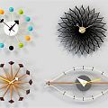 Nordic Clock Clock Pendant 3d model