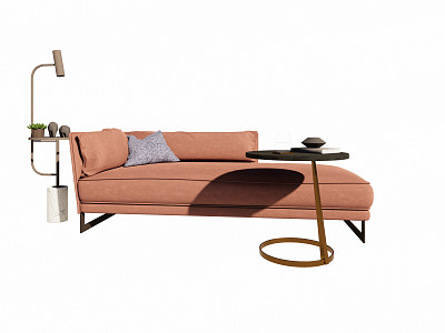 Nordic chaise longue model