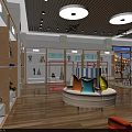 Baby Products Specialty Store With Strollers Clothing And Decorative Elements