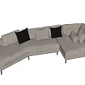 Modern Multiplayer Sofa 3d model