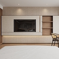 New Chinese Hotel Rooms 3d model