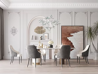 French Restaurant 3d model