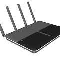 Modern Router 3d model