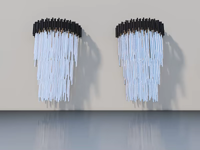 Modern Home Interior With Stylish Swing Doors For Living Space Design 3d model