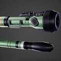 Spike LR2 individual rocket launcher rocket launcher RPG missile rocket anti-tank rocket anti-tank missile 3d model