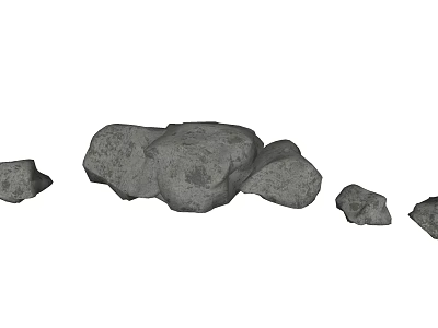 Modern Stone 3d model Modern Stone 3d model