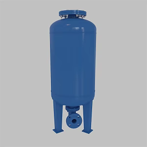 Modern surge tank 3d model
