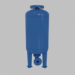 Modern surge tank 3d model