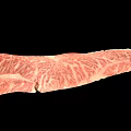 Steak raw steak meat beef pork 3d model