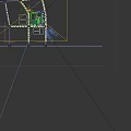 Industrial Factory Buildings With Parking Area Green Trees And Roads